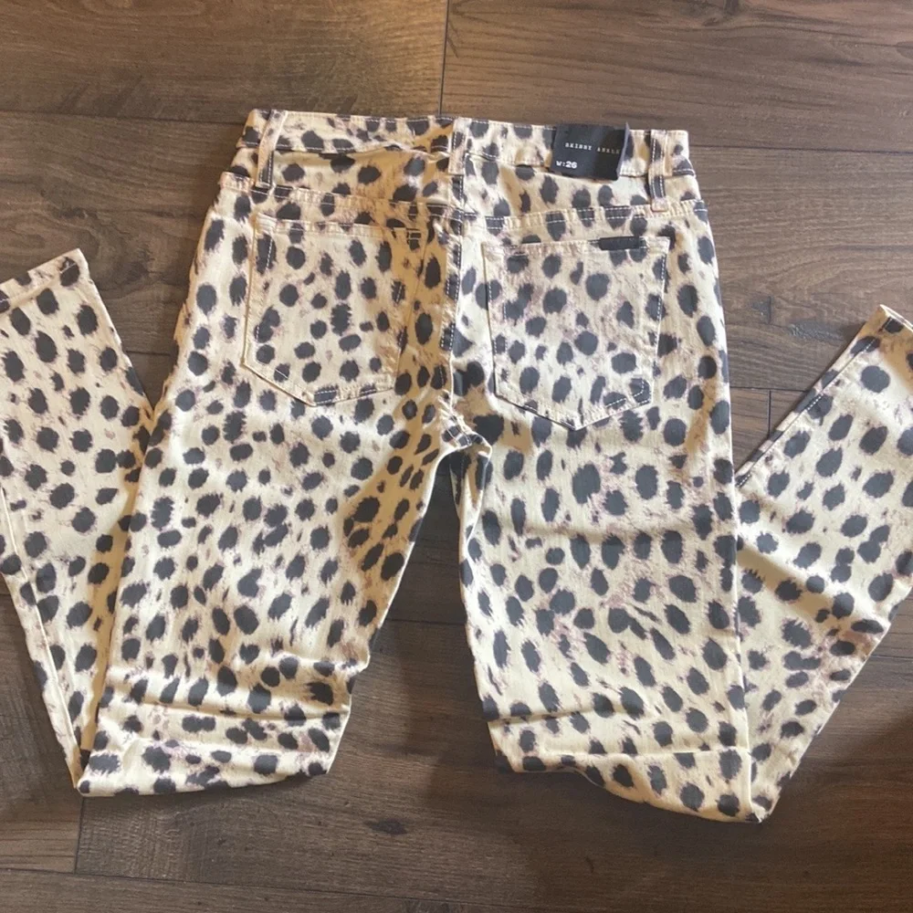 Joe's jeans animal print jeans - Picture 4 of 5